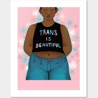 Trans is Beautiful Posters and Art